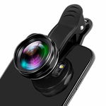 Lentile conversie 5K HD 2 in 1 wide angle-macro pentru smartphone