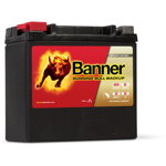 BANNER Running Bull BackUp 12V 12Ah 200A - Borna Inversa (stanga +), BANNER