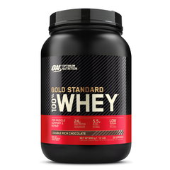 Optimum Nutrition, Gold Standard® 100% Whey Protein, Double Rich Chocolate, 1.98 lb (899 g)