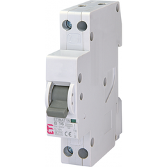 Siguranta automata ETIMAT 1N 1p+N B16 6kA - ETI 002191104, ETI