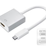 Adaptor, convertor USB-C (USB3.1) tata la HDMI A mama, rezolutie Full HD, 0.1m