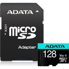 CARD MicroSDXC ADATA 128GB AUSDX128GUI3V30SA2-RA1 timbru verde 0.03 lei