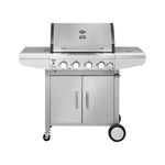 Gratar gaz Teesa Master Grill BBQ 5001 BBQ 5001, loc pentru butelie, 5 arzatoare, Teesa