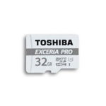 Card memorie Toshiba Exceria Pro Micro SDHC 32GB UHS-I U3 + Adaptor SD