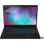 Laptop Fujitsu Lifebook U9312X, 13.3 inch FHD Touch, Intel Core i5-1235U, 32GB RAM, 1TB SSD, Windows 11 Pro, Negru