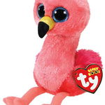 Jucarie de plus TY Beaie Boos - Flamingo Gilda, 15 cm