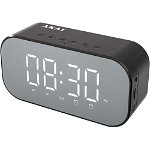 Radio cu ceas Akai ABTS-C5, Dual Alarm, Bluetooth, Negru