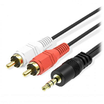 Cablu 2 RCA tata x jack 3,5 stereo tata 10 ml. TED284789, TED Electric