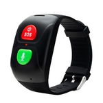 Smartwatch Seniori Canyon ST01BB, GPS, IP67 waterproof, buton SOS (Negru), Canyon
