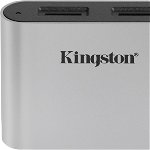 Accesoriu Kingston Workflow Station Card Reader Dual-Slot, microSDHC si SDXC UHS-II, USB3.2 Gen1, Kingston