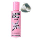 Crazy Color - Crema nuantatoare semi permanenta no.027 Silver 100ml, Crazy Color