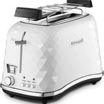 Prajitor paine Delonghi CTJ2103.W, 900W, 2 felii (Alb), Delonghi