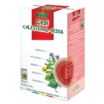 Ceai Colesterol, 50g, Vedda, Vedda