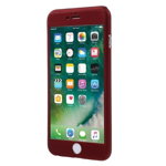 Husa Apple iPhone 6/6S Flippy Full Cover 360 Rosu + Folie de protectie, Alotel