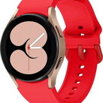 Curea Tech-Protect Iconband Tech-Protect Samsung Galaxy Watch 4 40/42/44/46mm Coral Red, Tech-Protect