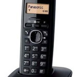 Telefon DECT PANASONIC KX-TG1611FXH, negru, fara fir, PANASONIC