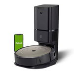Aspirator robot iRobot Roomba i1+ (i1556), Autonomie 60 minute, Recipient 0.4 l, Control prin aplicatie (Gri), iRobot