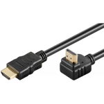 
Cablu HDMI 2.0 cu Ethernet 19p Tata - HDMI 19p Tata 90 Grade, Aurit, OFC, 5m
