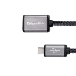 Prelungitor USB la micro USB 0.2m Profesional Kruger&Matz, KRUGER and MATZ