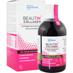 Beautin Colagen Lichid Cu Mango si Pepene Galben + Magneziu 500ml MYELEMENTS