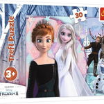 Puzzle Trefl - Disney Frozen II, Magical Frozen, 30 piese, Trefl