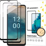 Wozinsky Wozinsky Full Glue Tempered Glass 2x szkło hartowane do Nokia G22 9H na cały ekran z czarną ramką, Wozinsky