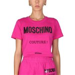 Moschino Other Materials T-Shirt FUCHSIA