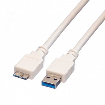 Cablu USB 3.0 la micro USB-B T-T 0.8m, Value 11.99.8873