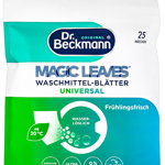Dr.Beckmann Detergent de rufe benzi-foi 25 buc Universal Magic Leaves, Dr. Beckmann