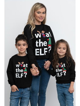 Haine de Craciun Bluze mama copil - set Elf negru