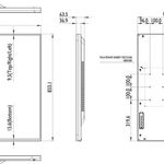 Ecran profesional philips d-line, PHILIPS