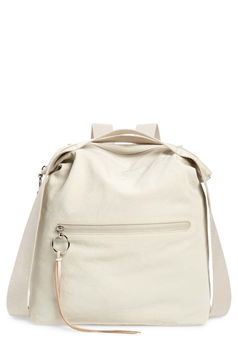 Genti Femei Rebecca Minkoff Nylon Convertible Backpack BONE