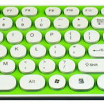 Tastatura verde+alb TED-4 +mouse wireless TD88S 20799, TED
