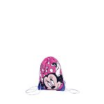 Sac poliester, Minnie Mouse cu fundita, roz, 44 x 2 x 33 cm, Disney