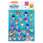 Set 200 stickere,cu Baby Shark, Multicolor, JMB-BBL7649, BIBILEL