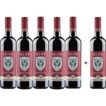 Vin rosu sec Averesti Herb Feteasca Neagra, 0.75L, 5+1 sticle