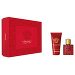 Set Versace Eros Flame, Barbati: Apa de Parfum, 30 ml + Gel de dus, 50 ml