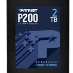 SSD Patriot P200, 2TB, 2.5", SATA III