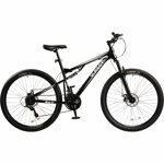Bicicleta Mountain Bike, pentru adulti, X Fact, 27 inch, Negru, 18