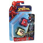 Set 2 figurine de lupta Battle Cubes Spiderman, Dr Octopus vs Gold Spider, Battle Cubes