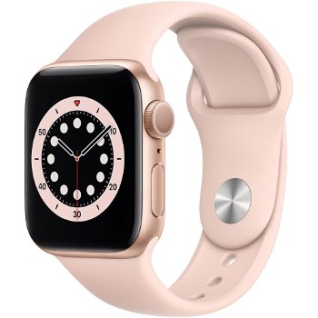 Apple Watch Series 6 40mm, GPS, Sport Band, MG123WB, pink sand