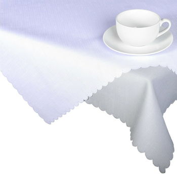 Față de masă din teflon, culoare albă, diam. 155 cm, 