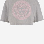 Versace Versace T-shirts and Polos GRAY MELANGE+PALE PINK, Versace