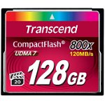 Transcend 128GB Compact Flash 800x, Transcend
