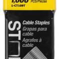 Set 100 capse pentru cabluri Stanley 14mm Tip 7 CT100