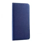 Husa Smart Book Case pentru Samsung A12, cu inchidere magnetica, piele ecologica, Blue, Oem