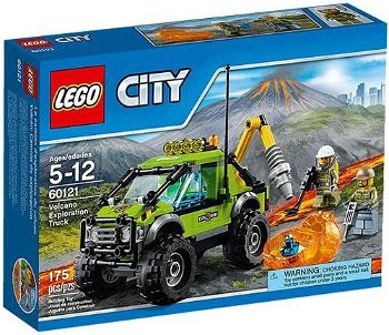 LEGO - City Volcano Explorers - Camion de explorare a vulcanului - 60121, LEGO