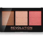 Makeup Revolution Ultra Sculpt & Contour paleta pentru contur facial culoare Ultra Fair C01 11 g, Makeup Revolution