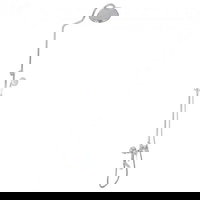 Baterie baie cu coloana de dus din alama MIXXUS PREMIUM VINTAGE 009-J, Mixxus