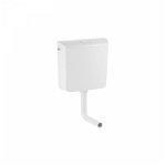 Rezervor WC Geberit AP110, actionare start/stop, montaj la semi-inaltime, 6/9L, 41x39 cm, alb